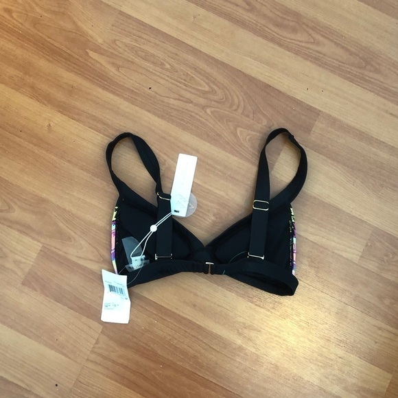 PILYQ Women’s Size M Bikini Top Zig Zag Print Swim - Picture 12 of 16